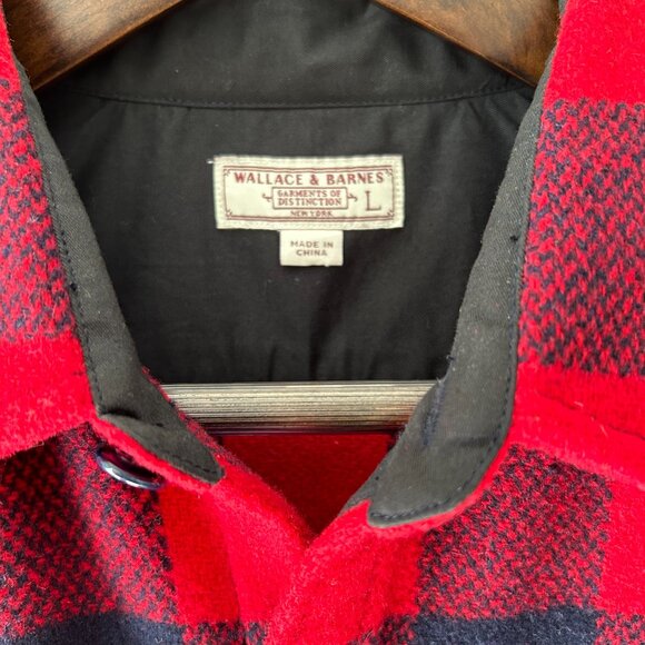 J. Crew Wallace & Barnes Heavyweight Wool Work Shirt/Jacket - MINT! - Picture 3 of 7